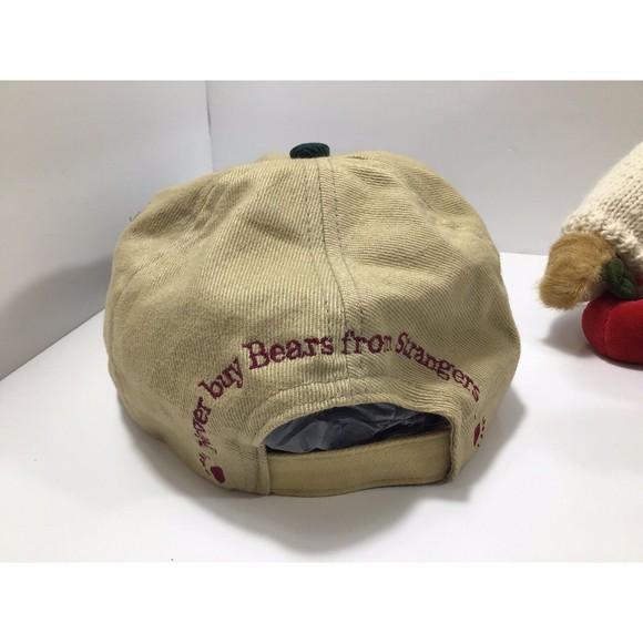 Vintage Bundle Of (1)Friends Boyds Bears Cap Hat Green Tan+(1)Bearwear Teacher - Picture 4 of 11